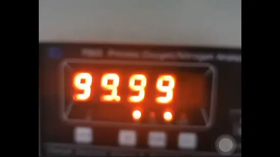 Analyseur d'oxygène, pourcentage de précision en zirconium pour qualité médicale P860